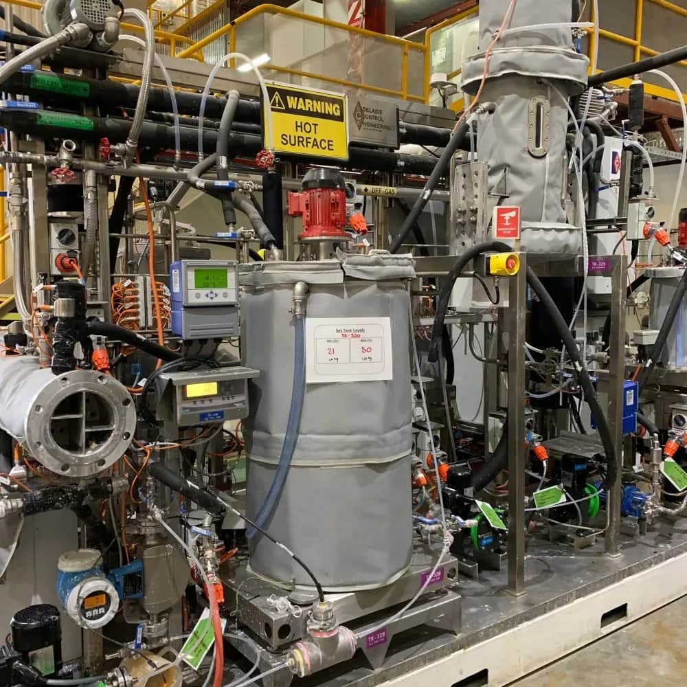 Lithium-Boron Pilot Plants