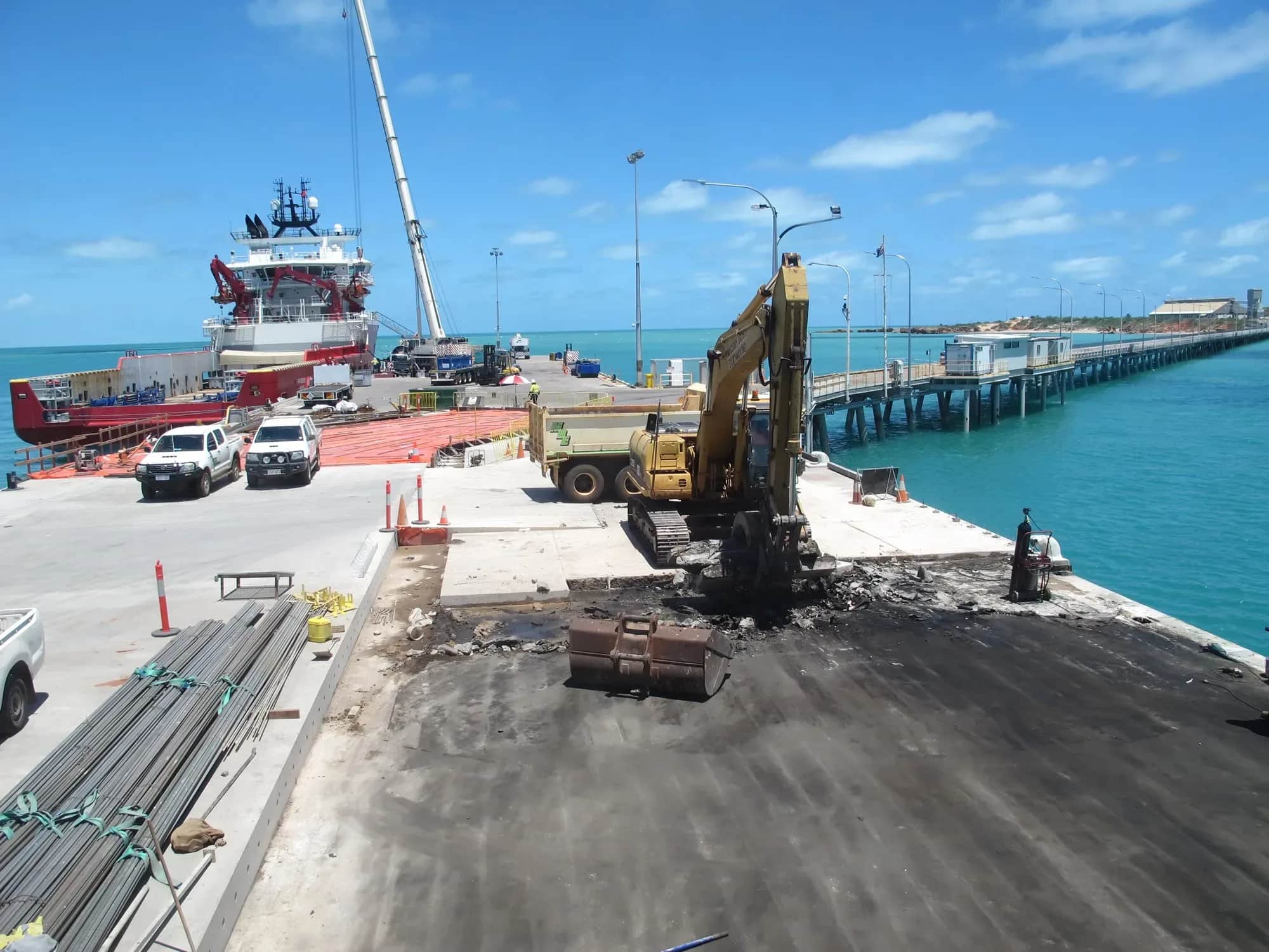 Broome Wharf Extension Of Life Works