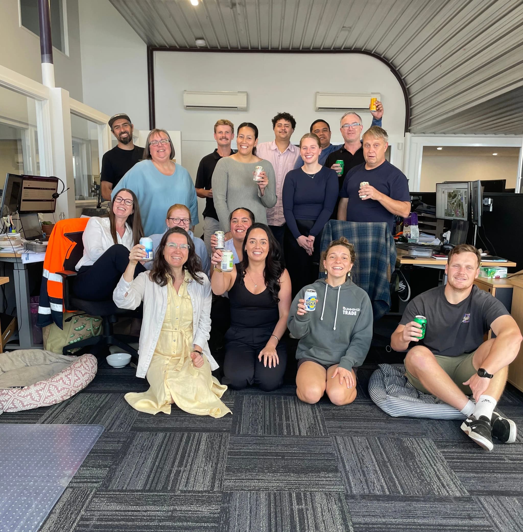 LDE Gisborne team